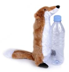 Bottle Fill Wild Animal Squeaky Dog Toy Fox 46cm (18")